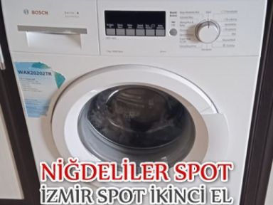 İzmir Spotçu Bosch WAK20202TR A+++ Sınıfı 7 Kg Yıkama 1000 Devir Çamaşır Makinesi Alanlar