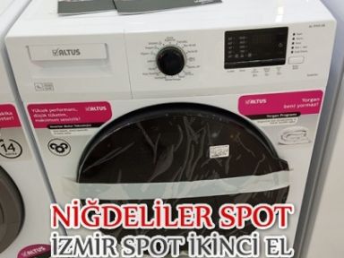 izmir spotçu sıfır altus çamaşır makinesi alanlar